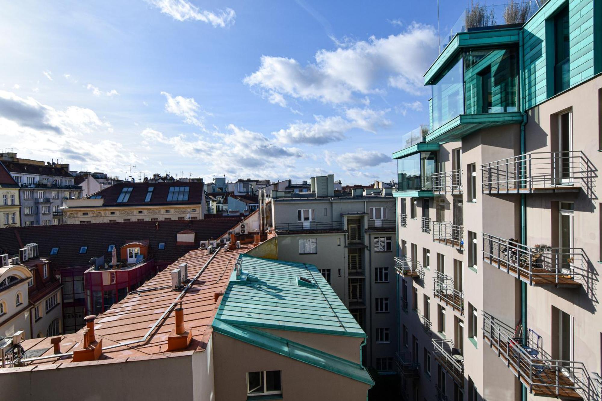 Prague Apartment Spalena Bagian luar foto